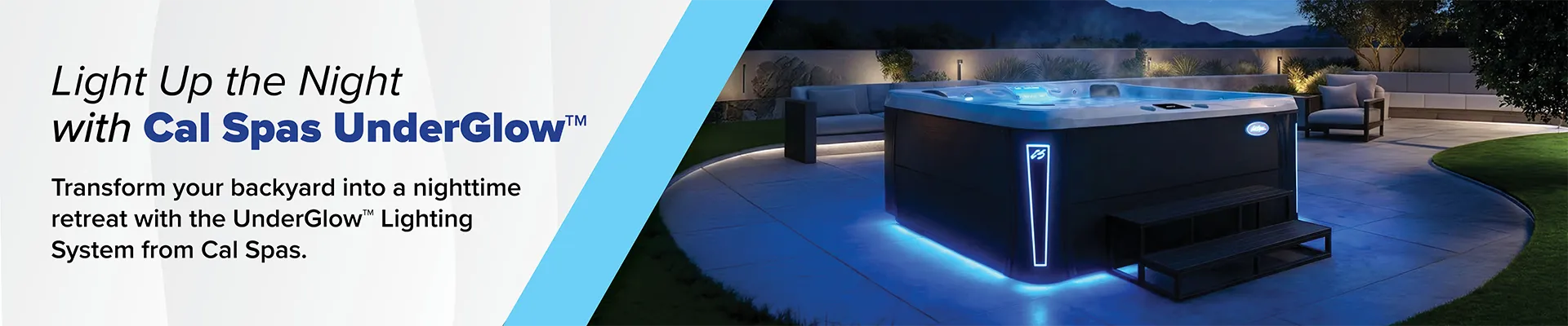 Calspas hot tub being used in a family setting - Miami