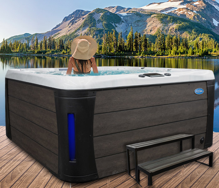 Calspas hot tub being used in a family setting - hot tubs spas for sale Miami